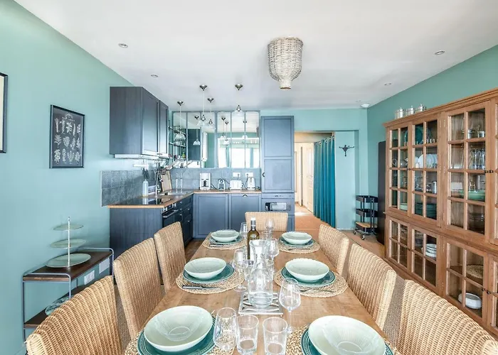 Aux Bains Des Mots - Vue Saint-Aubin-Sur-Mer (Calvados)