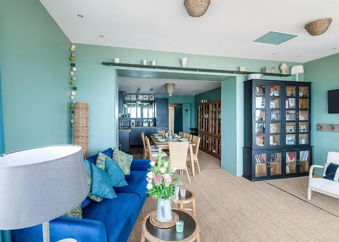 Aux Bains Des Mots - Vue Daire Saint-Aubin-Sur-Mer (Calvados)